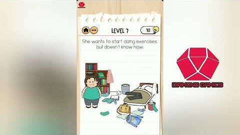 Brain Test 2 Fitness with Cindy Level 7 she wants to start doing exercises but doesn