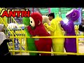 LIBURAN BADUT UPIN IPIN TELETUBBIES TINKY WINKY DIPSY LALA PO ANTRI NAIK ODONG-ODONG KERETA DI GOFUN