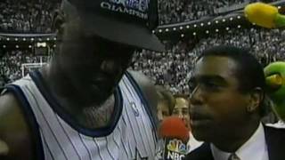 Shaq 25pts-11reb & Penny 17pts vs. Pacers Game7 1995 Playoffs ECF