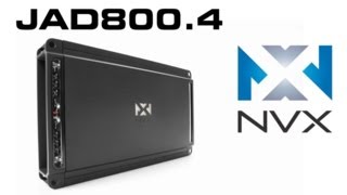 NVX JAD800.4 Car Amplifier (800W Class D 4-Channel Amp) screenshot 1