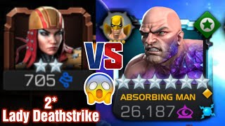 2* Lady Deathstrike | Unbelievable🤯🤯🤯🤯 2* vs 6* R5