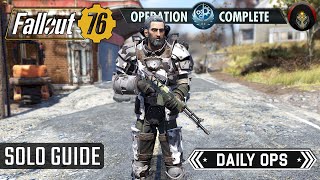 FALLOUT 76 | Beginners Guide to DAILY OPS.