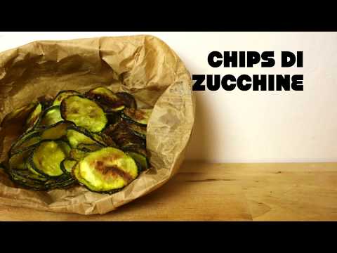 CHIPS DI ZUCCHINE || Antipasti facili e veloci fatti in casa