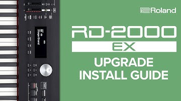 Roland RD-2000 EX Upgrade Install Guide