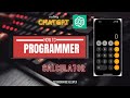How to make a calculator using html css and javascript  chatgpt using