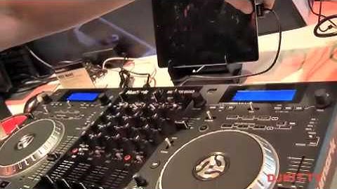 Numark Mixdeck Quad controller @ BPM 2012 with DJkit.tv