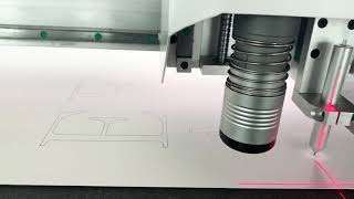 Flatbed Digital CNC Paper Board Cutting Machine Pen Drawing Plotter