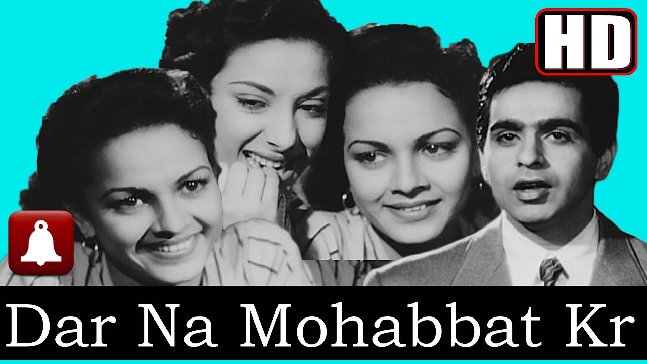Dar Na Mohabbat Kar LeHDDolby Digital  Lata Jee  Shamshad Begum Andaz1949 Naushad Shamshad Hits