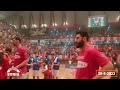 جمهور اهلي حلب الاسطوري في صالة الحمدانية 30 5 2022
