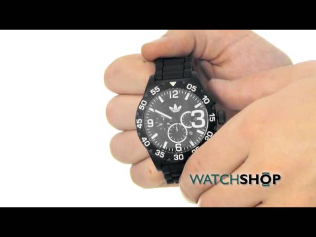 Adidas Men's Newburgh Chronograph Watch (ADH2859) - YouTube