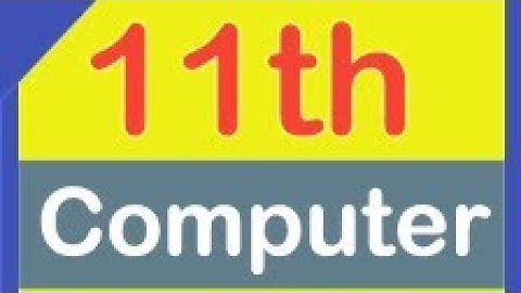 11th computer science - Chapter-5 - Working with Windows Operating System(Part - 2)
