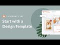 PicMonkey 101 | Start a Design with a Template