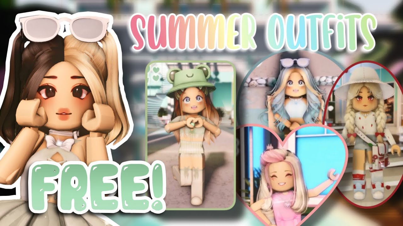 5 *FREE* aesthetic SUMMER outfits in ROYALE HIGH Royale High Outfit