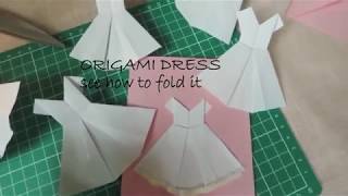 DIY- Fold den fineste kjole til konfirmations-invitationerne | DIY Peekaboo Design