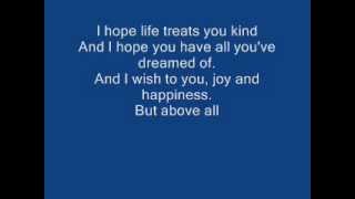 Whitney Houston - I Will Always Love You lyrics chords