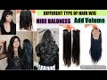 Meesho Hair Wigs,Volumizers , Attachment,Hair Toper & How To Use It |Hair Accessories ,Hair Bun