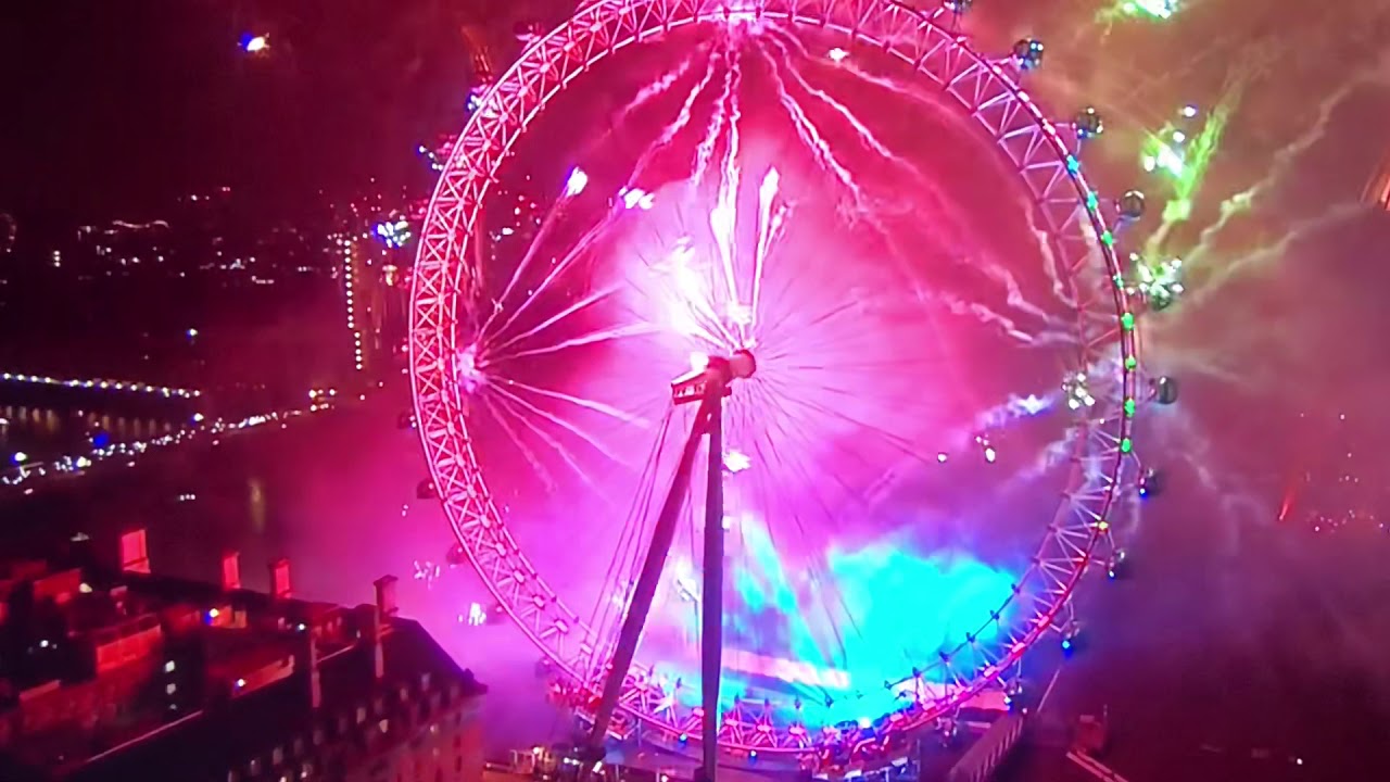 London fireworks 2021 YouTube