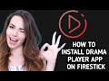 How to install / download Drama Player app on FireStick , android TV easily.