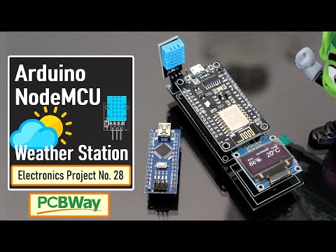 Temperature and Humidity Monitor using Arduino and NodeMCU
