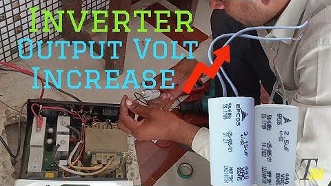 Smarten Savior Inverter low output Voltage | Voltage boost | Capacitor se Bijli badhai #invertor