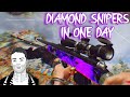 Fastest Way To Unlock Plague Diamond Snipers In ONE DAY! (Cold War Zombies)