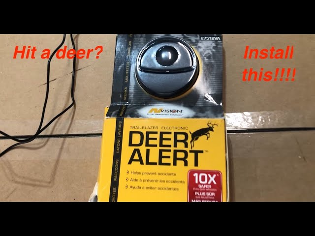 DIY: Installing Deer Warning Whistles! - Why you should use screws