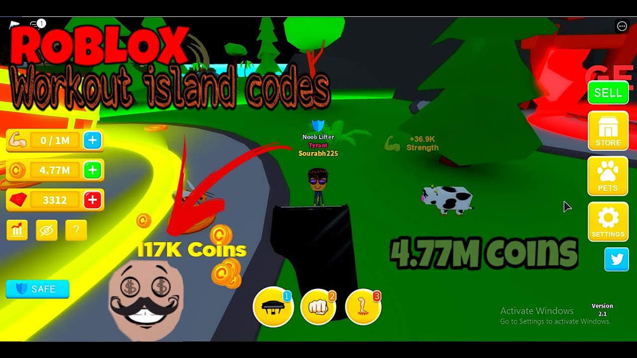 All Working Codes Of Workout Island Roblox June 2020 Youtube - roblox workout island promo codes july 2020 news break