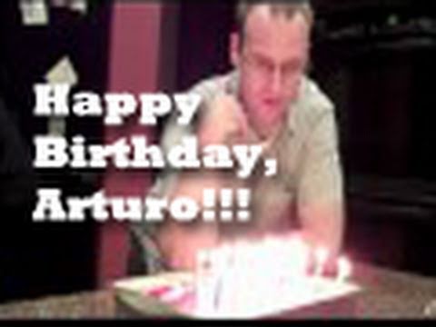 Happy Birthday, Mr. Arturo Trejo!!!