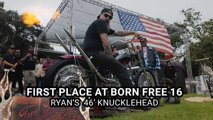 How Ryan’s ’46 Knucklehead Took 1st at Born Free 16 | @3gknuck’s show-winning Harley Walkaround