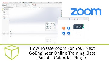 SOLIDWORKS Tutorial - How to Install the Zoom Plug-in for Outlook Calendar