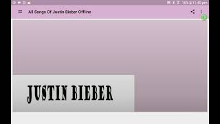 (offline  justin biber all songs and lyrics ) bieber all songs notes and songs free offline listen screenshot 2