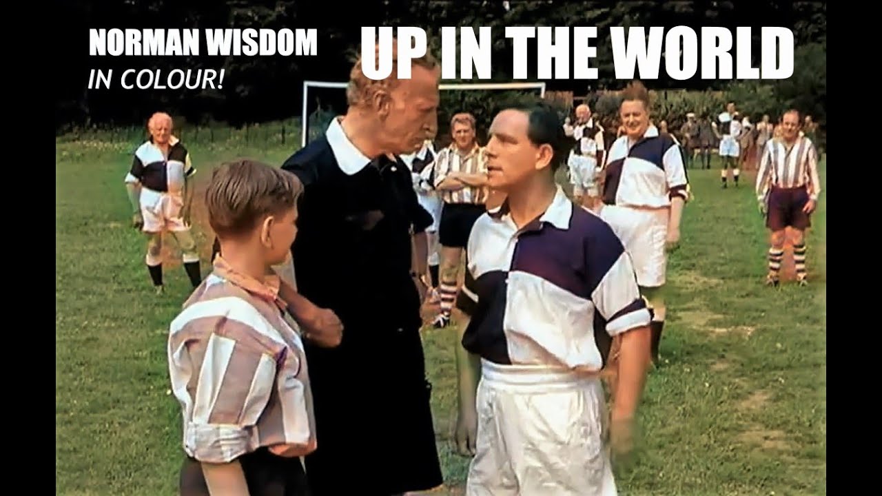 In colour! - UP IN THE WORLD, NORMAN WISDOM 1956 - FULL MOVIE! - YouTube
