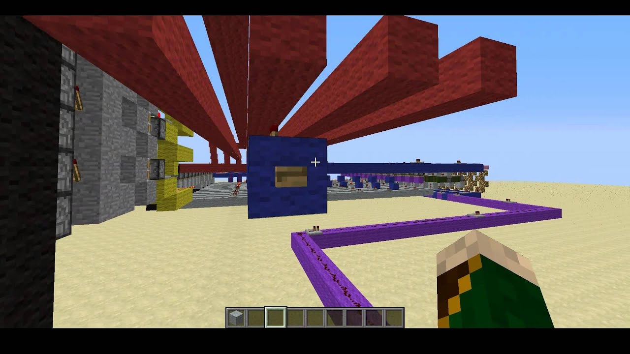 Minecraft Computer Work in Progress - YouTube