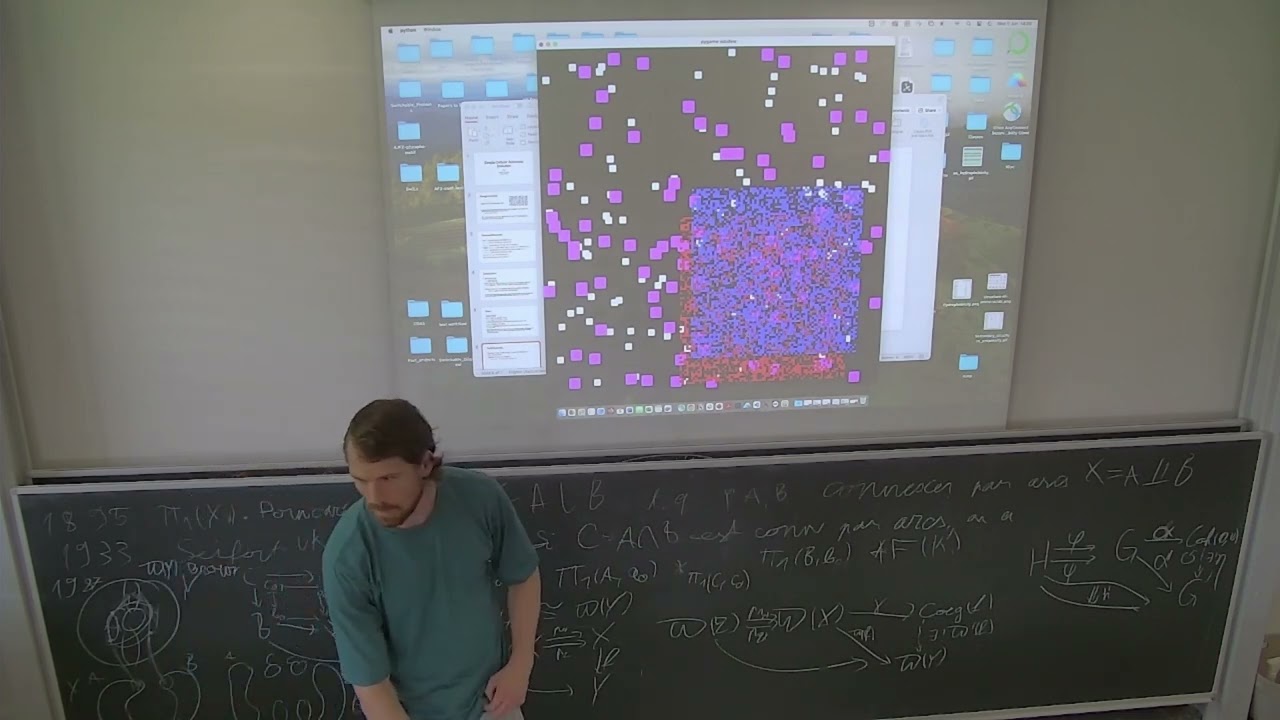 Simple Cellular Automata Evolution -- Stephen Buckley