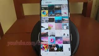 Samsung Galaxy S9 : How to Make Home screen Wallpaper from gallery (Android Oreo) screenshot 3