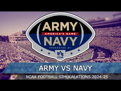Army vs Navy - NCAA Football 12/14/2024 Full Game Highlights - College