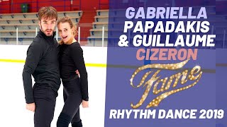 Gabriella Papadakis & Guillaume Cizeron; Fame (Rhythm Dance) 201920