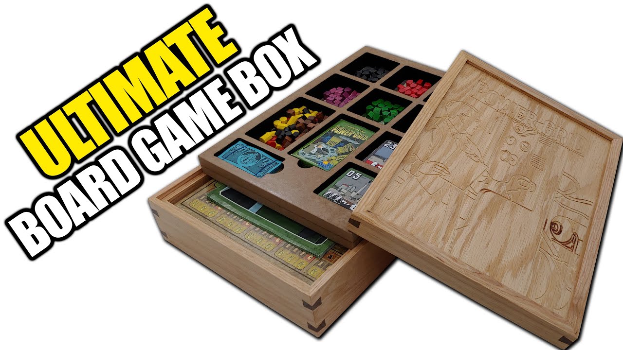 Making Tabletop Game Storage Boxes - I Like To Make Stuff