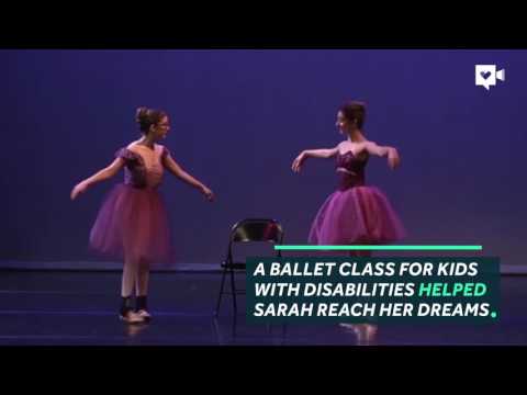 Ballet helped this girl walk on her own