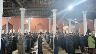 Malam pertama bln Rhomadhon sholat tarawih bersama penghafal Al-qur'an di ponpes Al-fatah Temboro