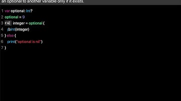 Learn Swift: Unwrap Optional with if let (Chapter 4 Lesson 5)