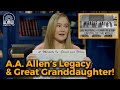 Aa allens legacy  great granddaughter  revival radio tv