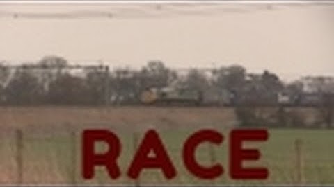 EWS Freight Liner class 66 VS. Virgin Pendolino class 390 - 13/02/16