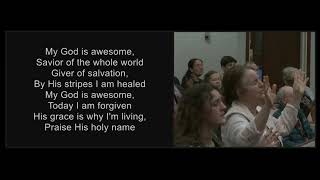 Video thumbnail of "My God Is Awesome - Cloverdale Bibleway Congregational"