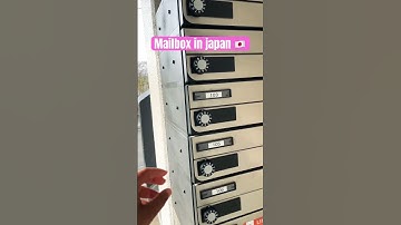 Mailbox in japan #japan #japanlife #premanand #mailboxes #factsaboutjapan #indian #japan2025 #yt
