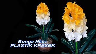 Membuat Bunga  Kresek Sangat Simple dan Tidak Ribet - Very Simple and Uncomplicated Plastic Flowers