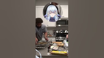 Droid Cooking Chaos #react #vtuber
