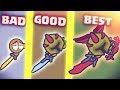 Moomoo.io BEST BUILD Bloodthirster + Bl☮☮d Wings + Katana! BOOST VS TRAP