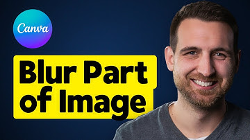 How to Blur Part of an Image in Canva