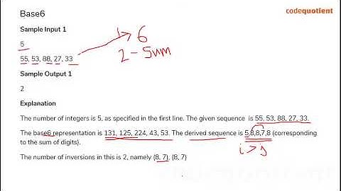 Base 6 - CodeVita | TCS Codevita Preparation by CodeQuotient